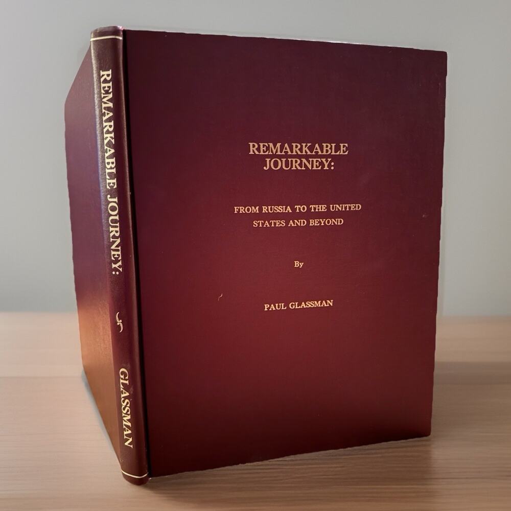 Rare Kirschner Family History Remarkable Journey Paul Glassman Russia Geneology